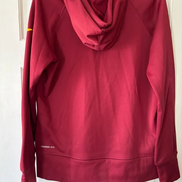 NFL Nike therma-Fit Redskins hoodie zip up front jacket. Youth size large EUC - Picture 4 of 4